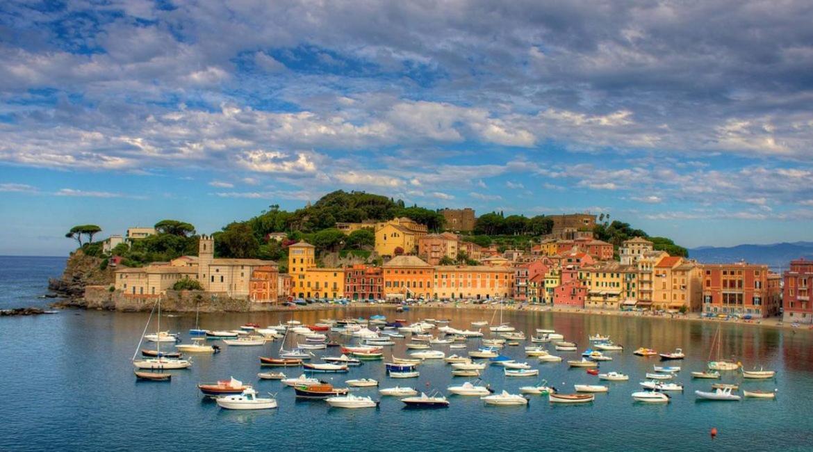 050 - Villa Genny Appartamento Lauro Sestri Levante Eksteriør bilde